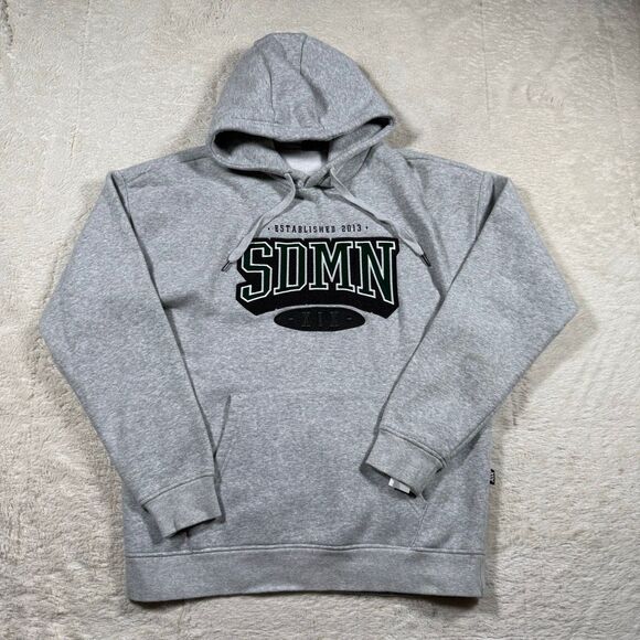 Sidemen SDMN Grey YouTuber KSI Hoodie Pullover Hoodie Sweatshirt - Picture 1 of 6